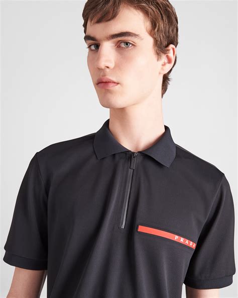 prada polo shirt damen|prada polo shirt sale.